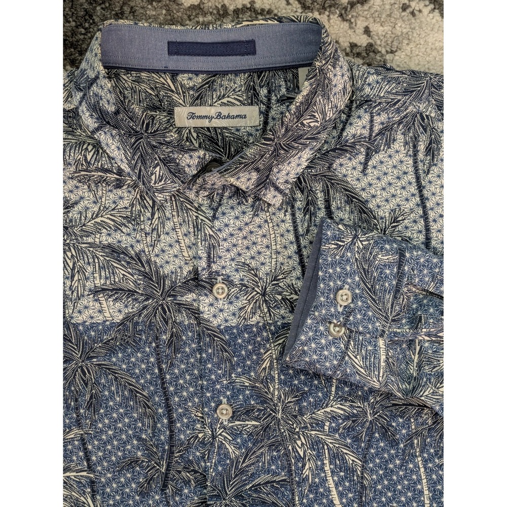 Tommy‎ Bahama Mirror Palms Long Sleeve Button Down Shirt